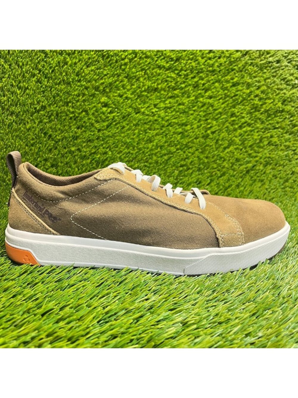 Timberland PRO Berkley Mens Size 9.5 Womens 11 Brown Composite Toe Work Shoes